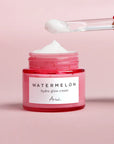 Ariul Watermelon Hydro Vital Cream brightens skin, leaving it with a healthy, radiant glow and a soft, smooth texture