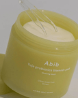 Abib Yuja Probiotics Blemish Pad – non-sticky, fast-absorbing pads to even out skin tone and maintain hydration