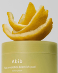 Abib Yuja Probiotics Blemish Pad – daily skin care treatment for moisturizing, brightening, and blemish reduction