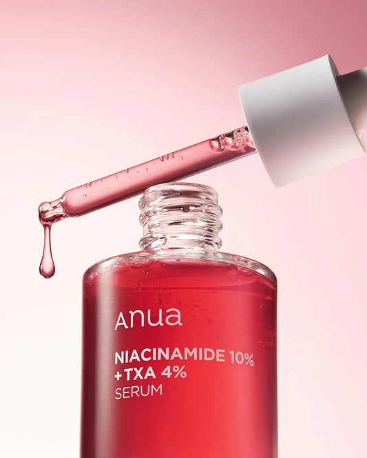 Anua Niacinamide Serum with lightweight, non-sticky texture for smooth absorption and hydration