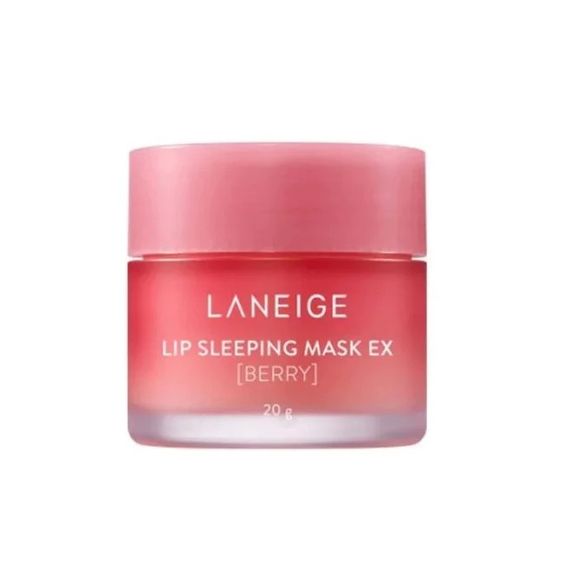 Laneige Lip Sleeping Mask EX – Luxurious overnight lip mask for deep hydration, softening, and rejuvenation. Available in Apple Lime, Grapefruit, Berry, and Mint Choco