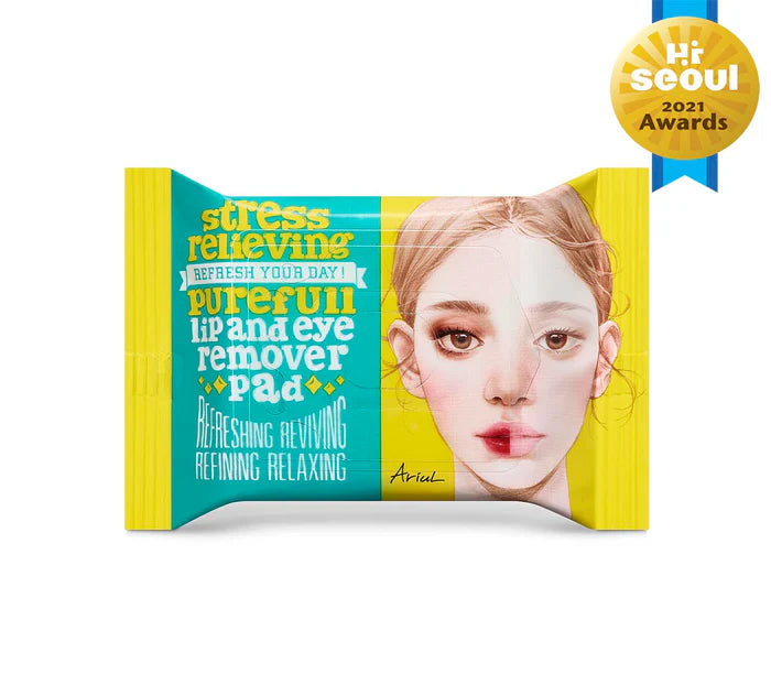 Ariul Stress Relieving Remover Pads quickly and effectively remove makeup while keeping your skin soft and fresh