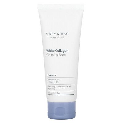 Mary&amp;May White Collagen Cleansing Foam