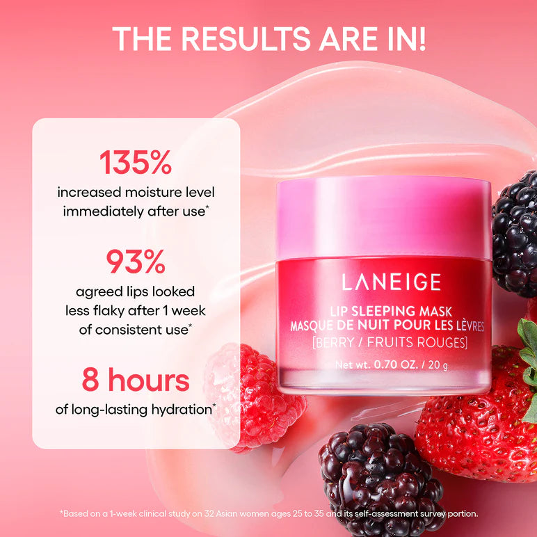 Laneige Lip Sleeping Mask EX 4 flavours