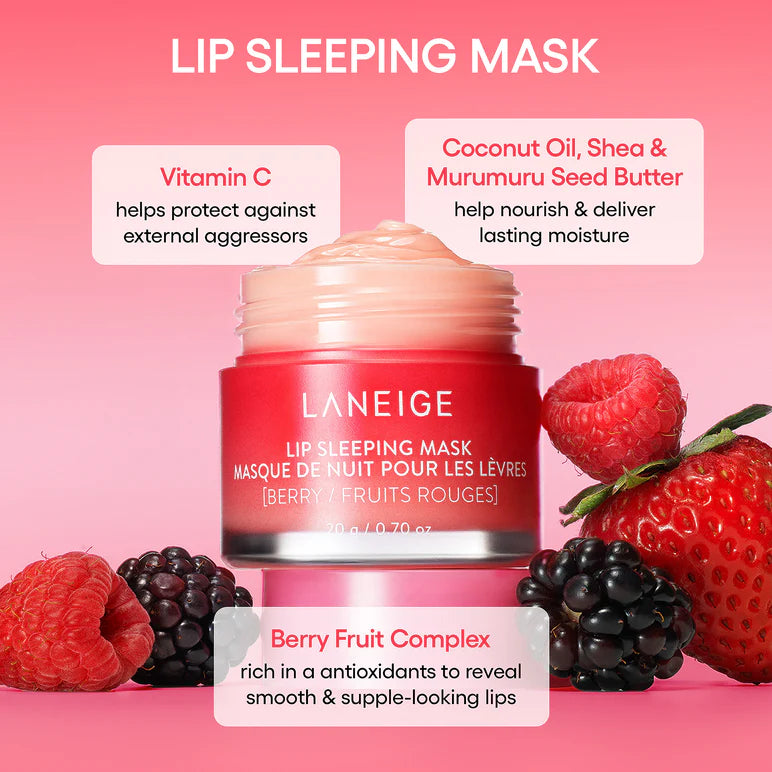 Laneige Lip Sleeping Mask EX 4 flavours