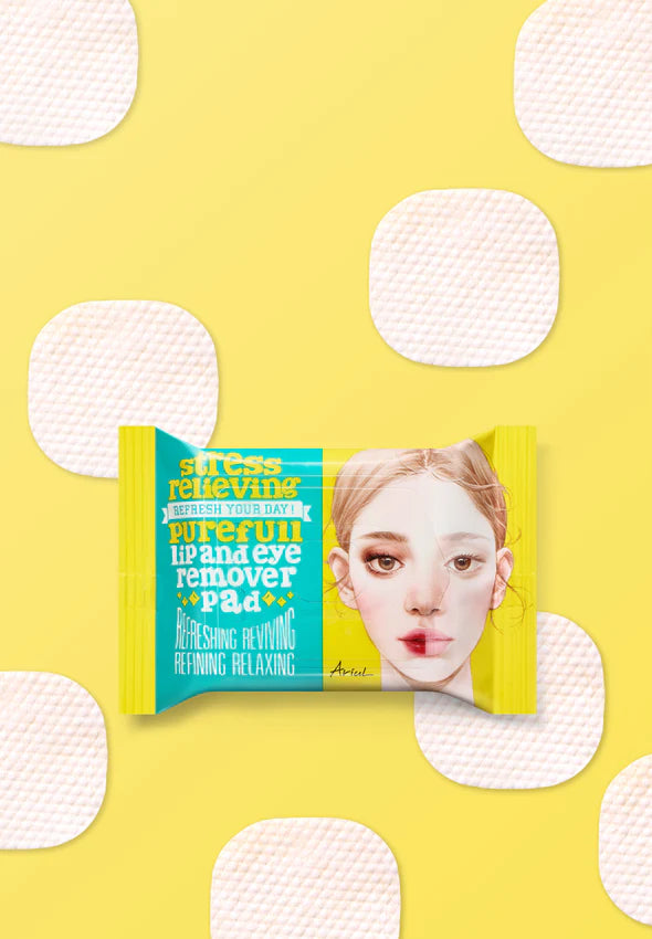 Ariul Lip & Eye Remover Pads hydrate and soothe the delicate skin around your eyes and lips