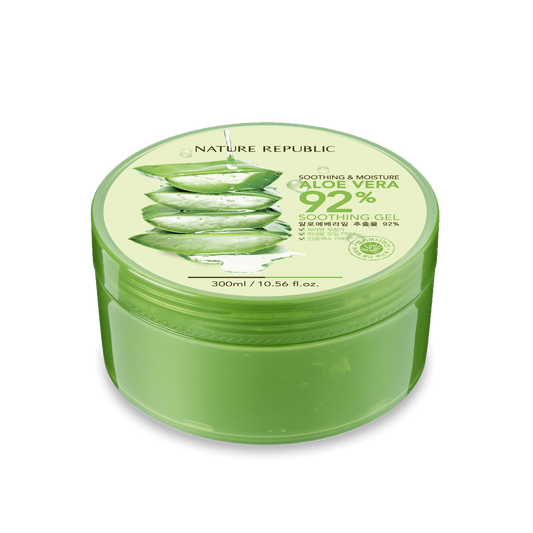 Nature Republic Soothing Moisture Aloe Vera 92% Soothing Gel