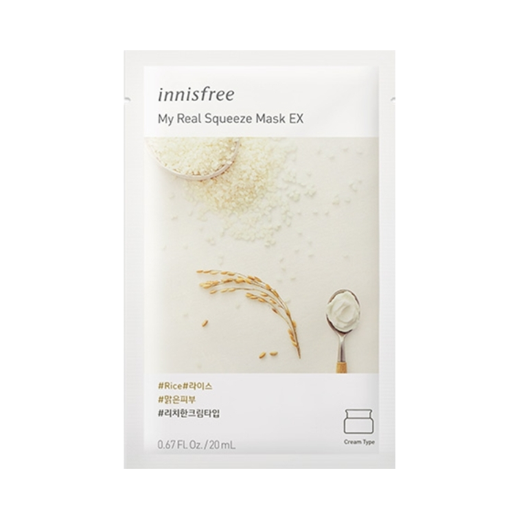 Innisfree My Real Squeeze Mask Ex - Rice