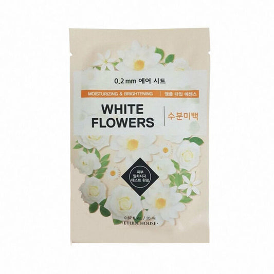 Etude House 0.2mm Therapy Air Sheet Mask White Flowers