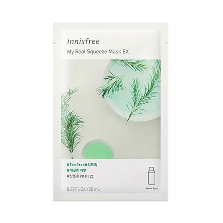 Innisfree My Real Squeeze Mask Ex Tea Tree