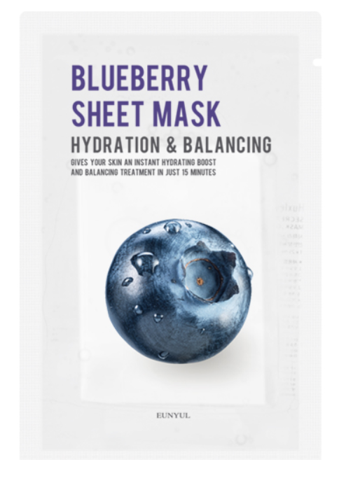 Eunyul Purity Sheet Mask - Blueberry