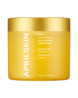 Aprilskin Real Calendula Hyaluronic Toner Pads with 79% calendula water for soothing and gentle exfoliation