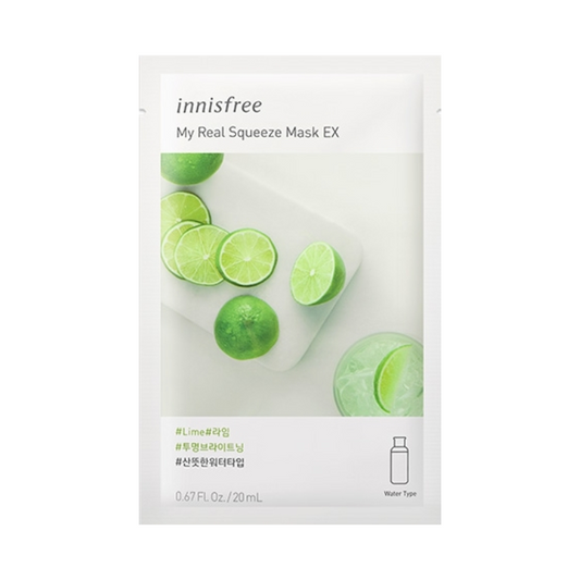 Innisfree My Real Squeeze Mask Ex - Lime